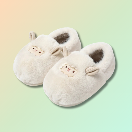 Pantoufles Mouton Kawaii