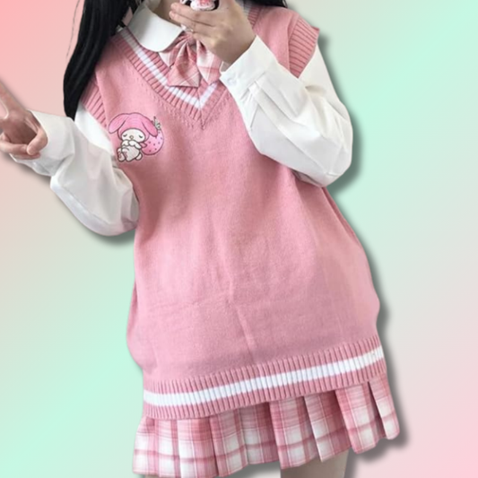 Harajuku Kawaii Knit Vest