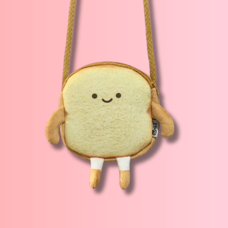 Sac à bandoulière Toast Kawaii