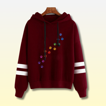 Sweat Kawaii pattes de chat
