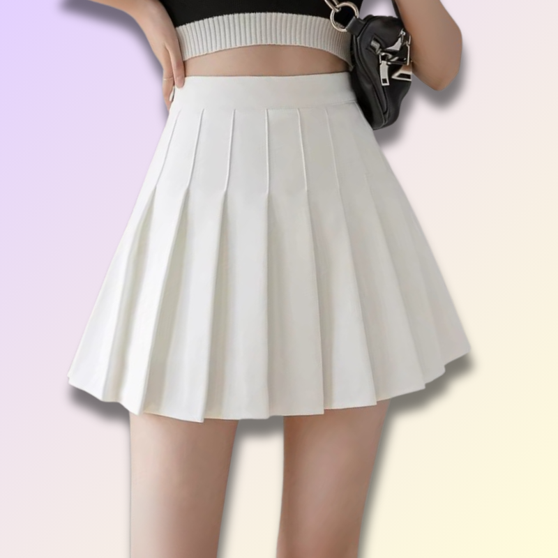 Kawaii Jupe Plissée à Carreaux