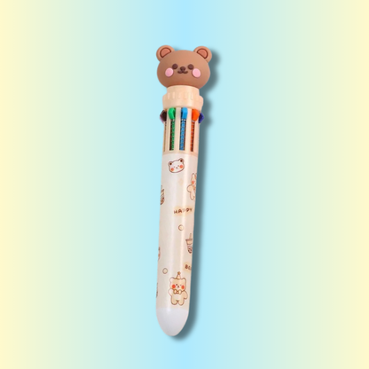 Stylo Bille Multicolor Kawaii