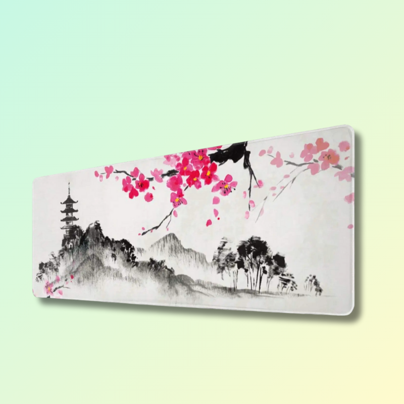 Sakura Kawaii Large Mouse Pad