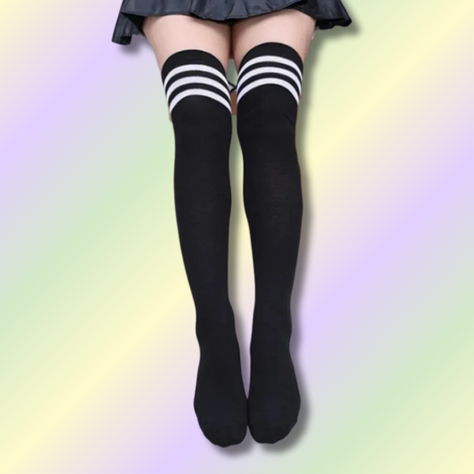 Chaussettes Hautes Harajuku Kawaii