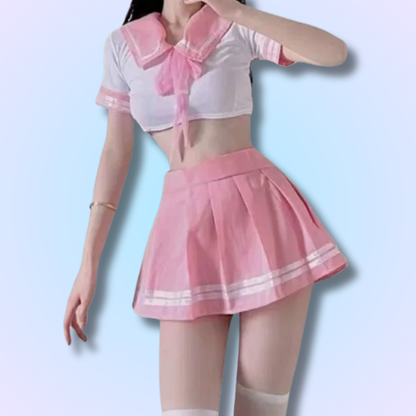 Uniforme Japonais Haut Crop