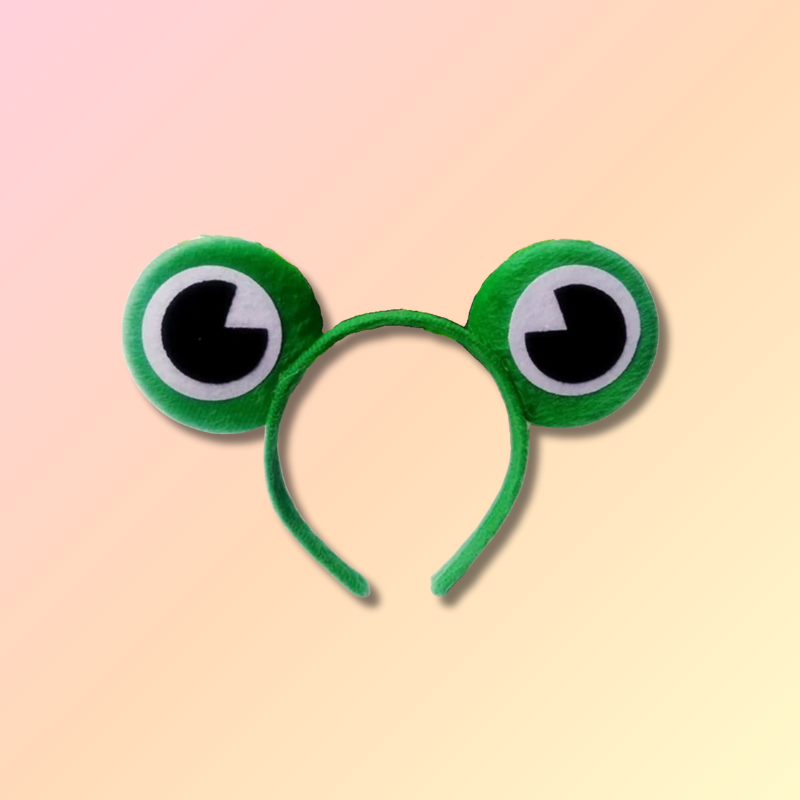Serre Tête Grenouille Kawaii