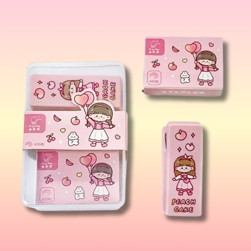 Cute Cartoon Kid Mini Stapler