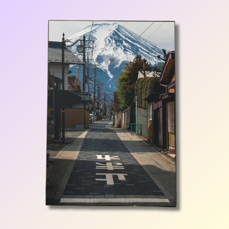 Japanese City Poster