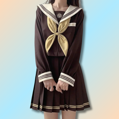 Uniforme Kawaii Marron