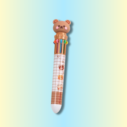 Stylo Bille Multicolor Kawaii