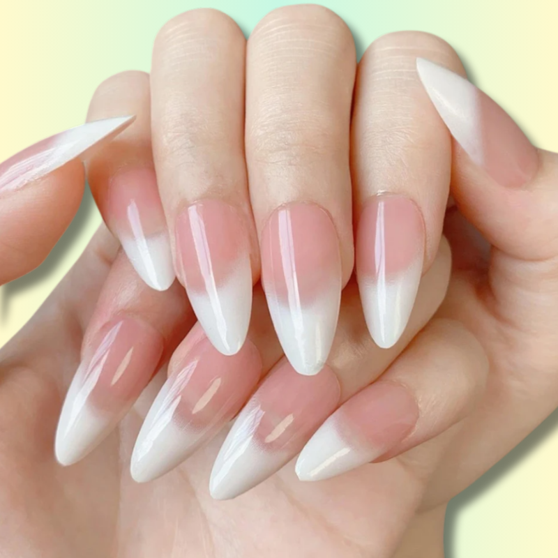Lot de 24 Faux Ongles à Presser Kawaii