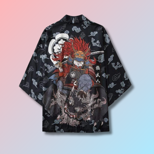 Kimono Japonais Samourai 