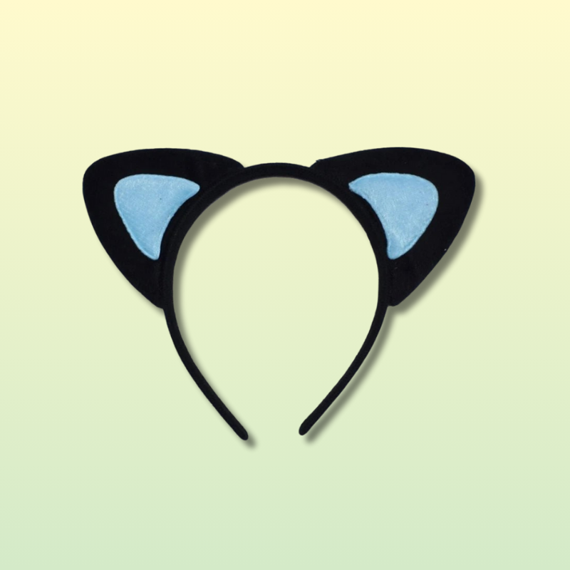 Serre Tête Oreilles de Chat Imprimé