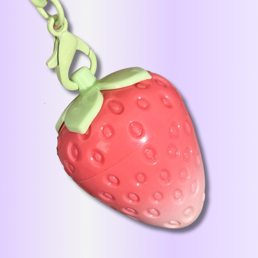 Porte-clés Rouge à Lèvres Fraise