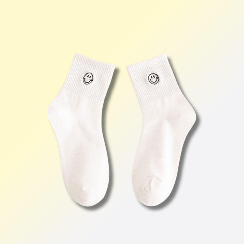 Chaussette Kawaii Smiley