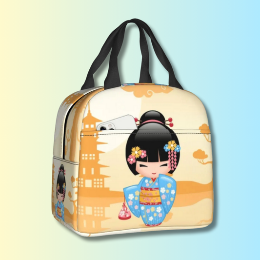 Sac à Lunch Japonais Kawaii Sakura