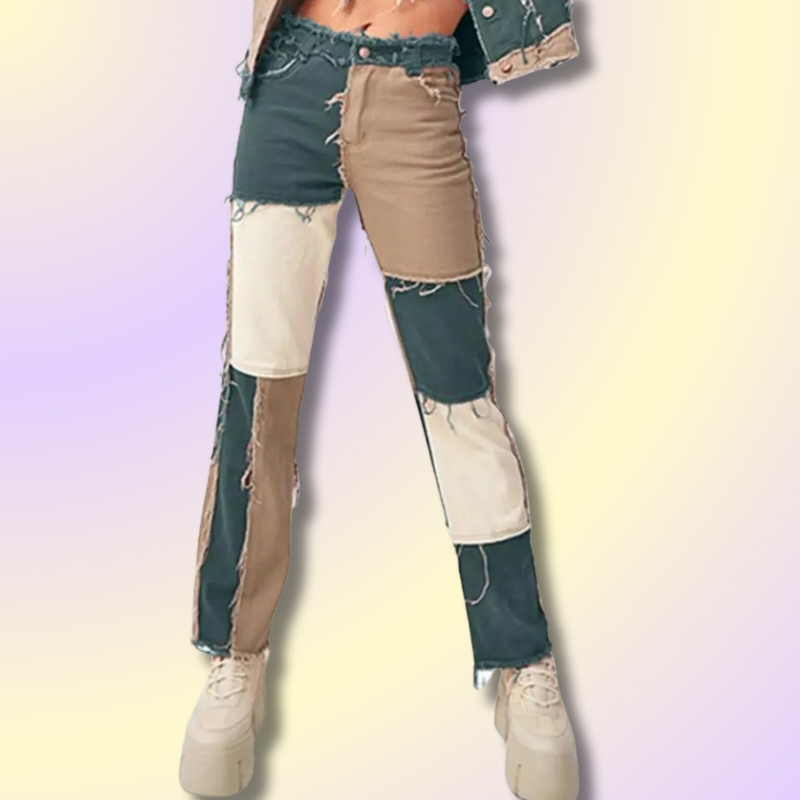 Kawaii Patchwork Pants
