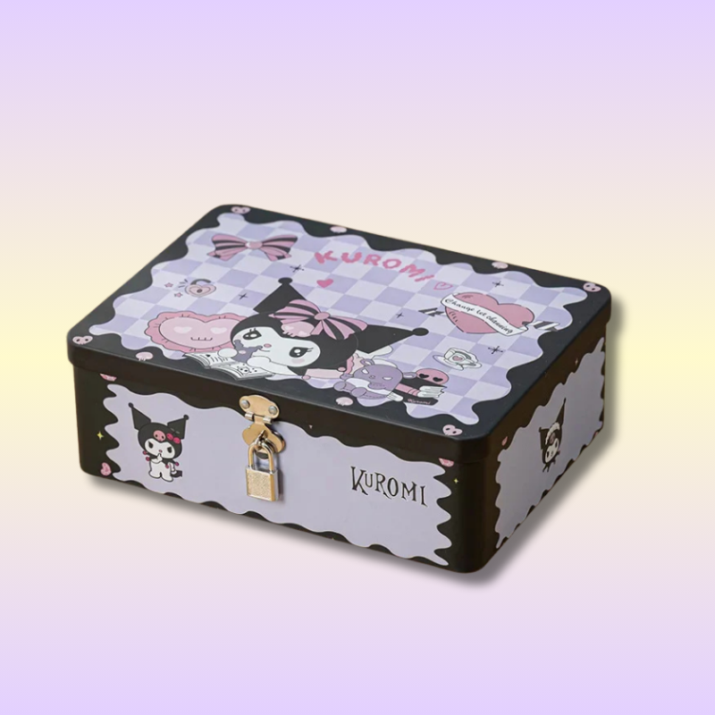 Sanrio Kawaii Lockable Storage Box