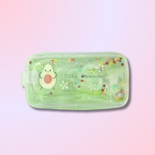 Kawaii Transparent Pencil Case