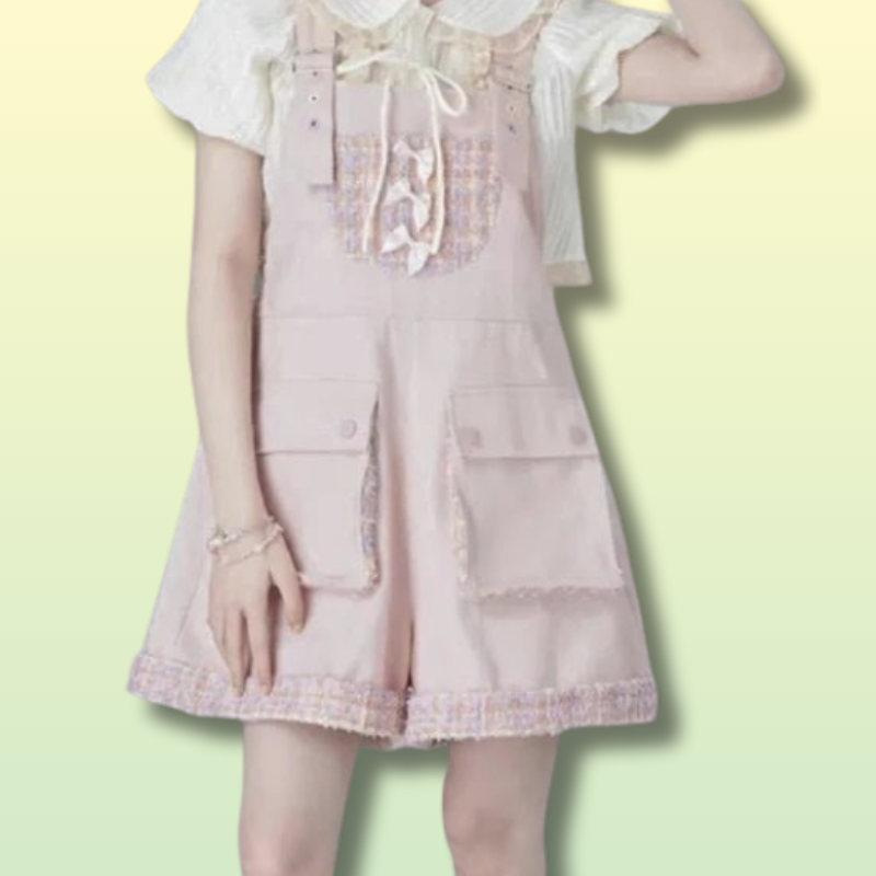 Salopette Kawaii Grandes Poches