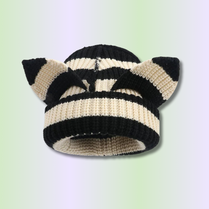 Bonnet Oreille de Renard Kawaii