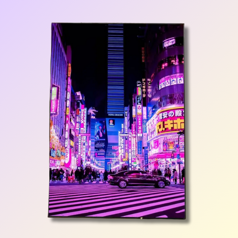 Japanese City Poster