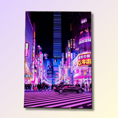 Japanese City Poster
