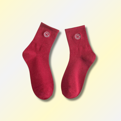 Chaussette Kawaii Smiley
