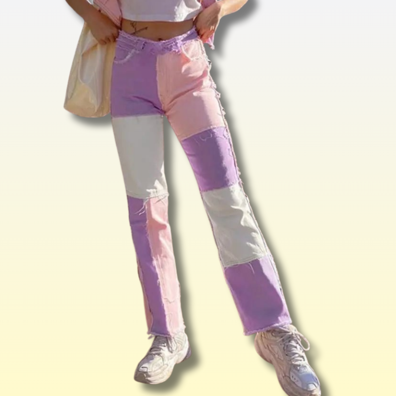 Kawaii Patchwork Pants