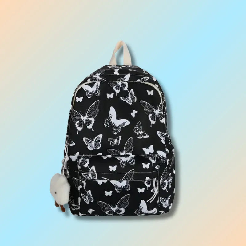 Butterfly School Backpack 