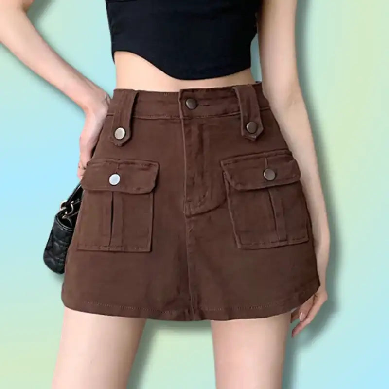 Classic Straight Skirt for Girls 