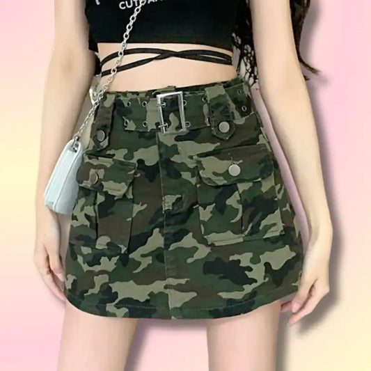 Classic Straight Skirt for Girls 
