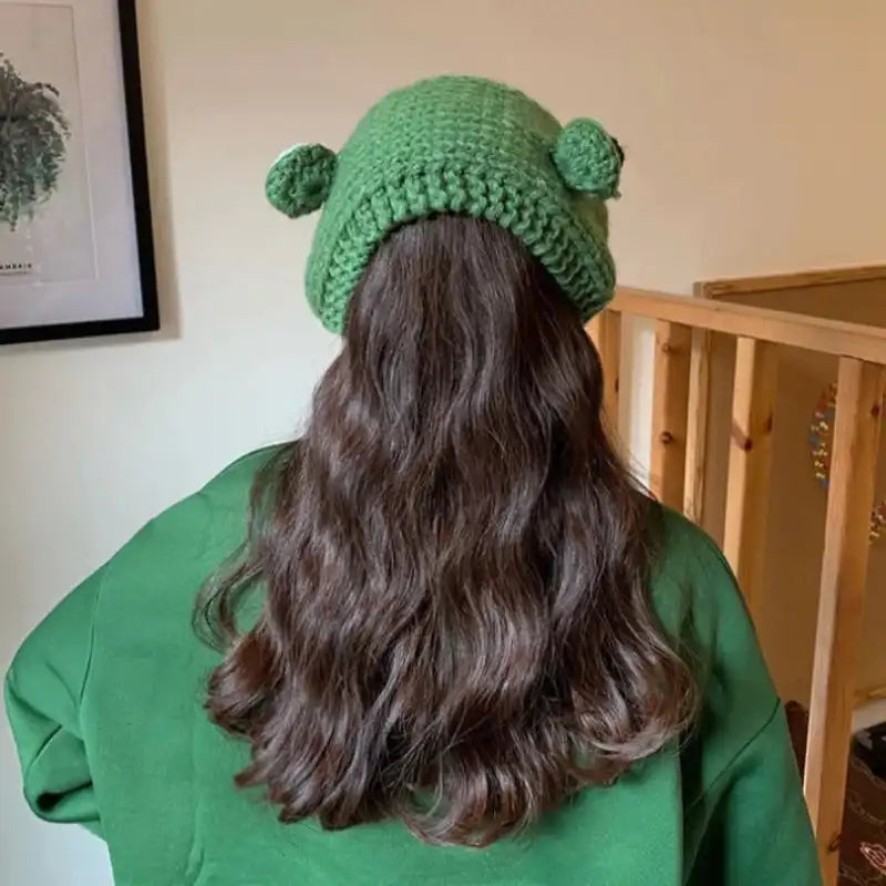 Cute Frog Beanie 