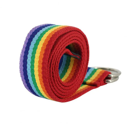 Ceinture Arc-en-ciel Y2K
