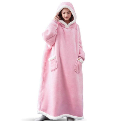 Ultra Cozy Plaid Wearable Blanket