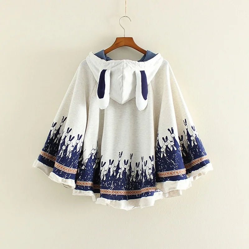 Bunny Ears Hooded Cloak