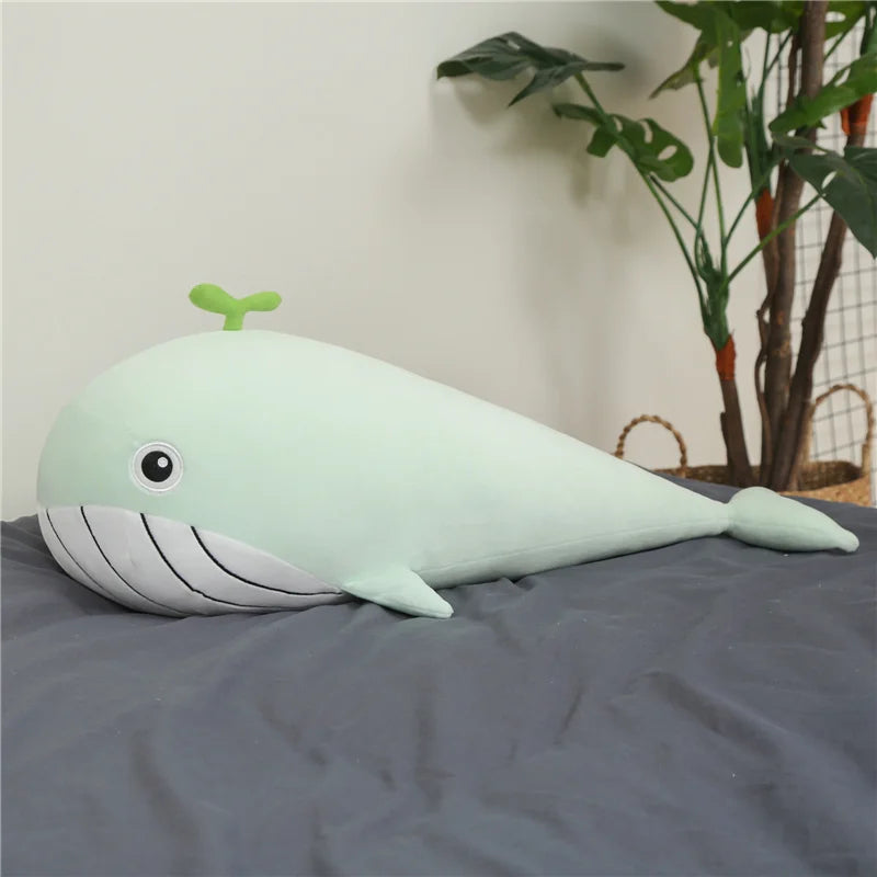 Peluche Baleine Geante Kawaii