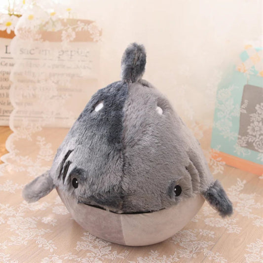 Kawaii Shark Plush Pillow