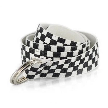 Ceinture à Carreaux Vintage