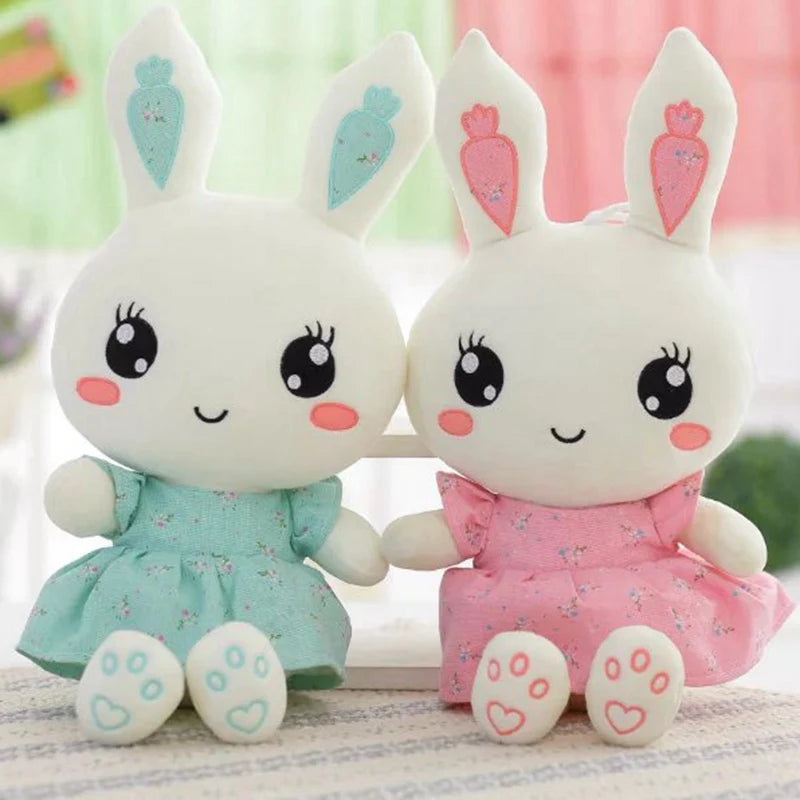 Peluche Lapin en Robe Kawaii