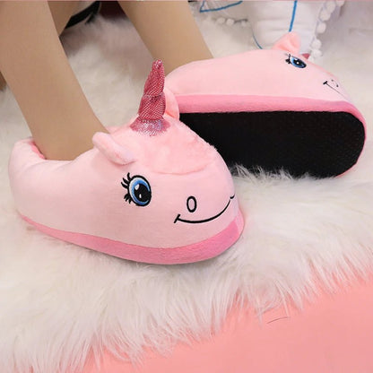 Kawaii Unicorn Slippers