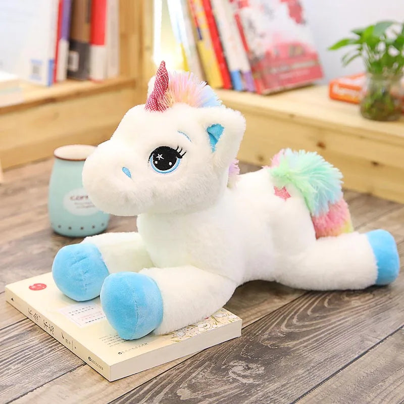 Peluche Licorne Kawaii Arc-en Ciel