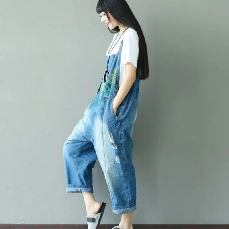 Salopette Denim Barboteuse