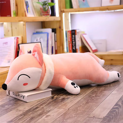 Peluche Kawaii Renard Couché