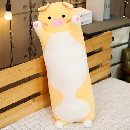 Peluche Doux Oreiller de Couchage Long Kawaii