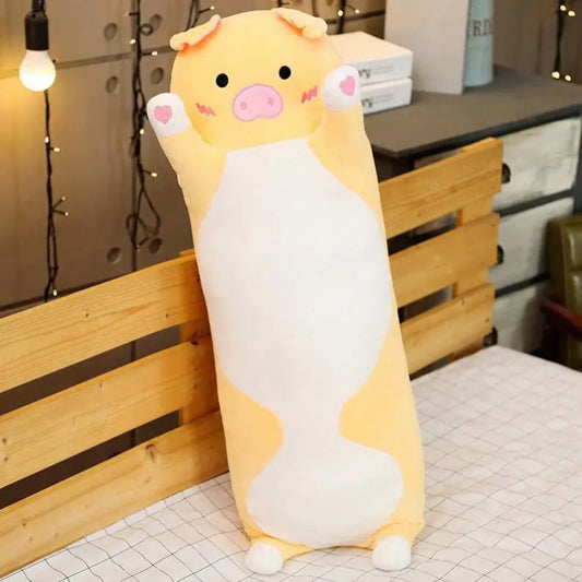 Peluche Doux Oreiller de Couchage Long Kawaii