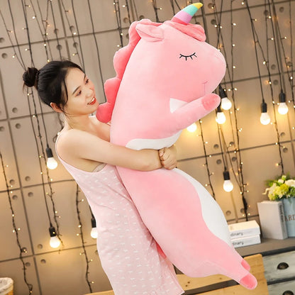 Peluche Doux Oreiller de Couchage Long Kawaii