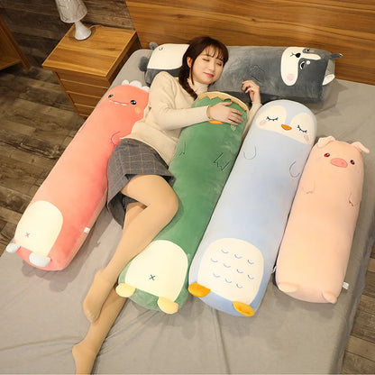Peluche Coussin Long Oreiller