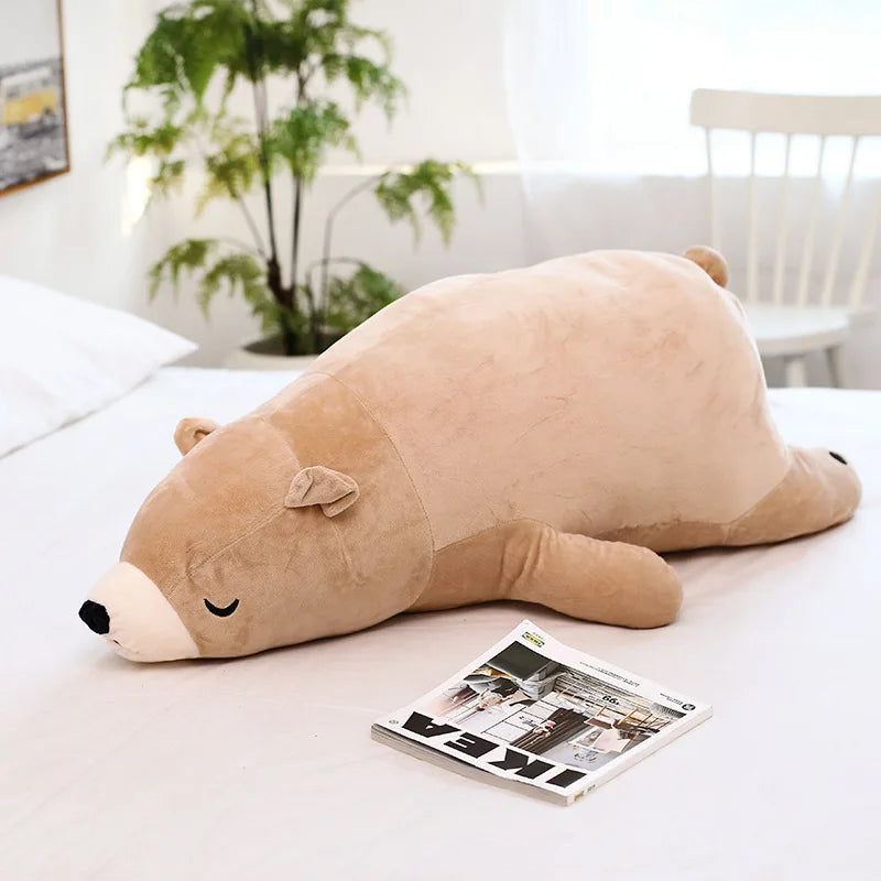 Peluche Ours Polaire Habillée Kawaii