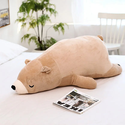 Peluche Ours Polaire Habillée Kawaii